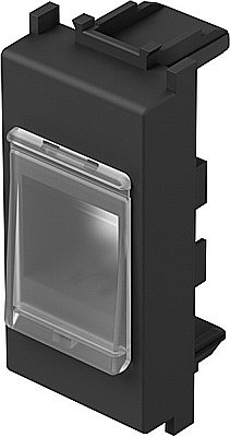 Modul Adaptor cu protectie la praf R&amp;M CAT6A 1M SB [2]