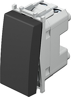 Modul Buton Cap scara 1M 16A IP20 Negru [2]