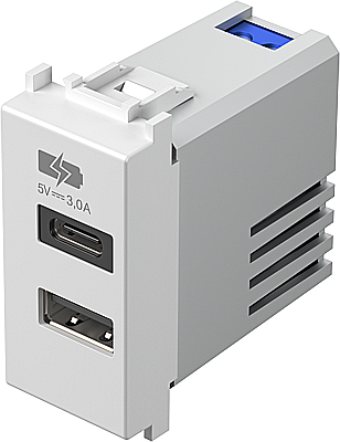 Modul Incarcator USB 5V 3,0A 1 alb [2]