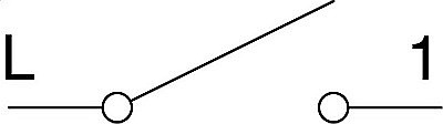 Modul Int. Simplu 1M TEM 20A IP20 Alb [5]