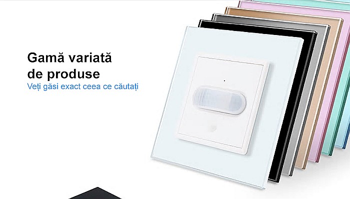 Modul intrerupator cu senzor de prezenta / miscare PIR negru [3]