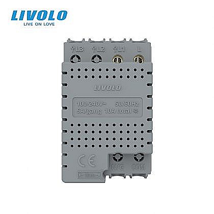 Modul intrerupator simplu tactil, standard italian, 3M alb [2]