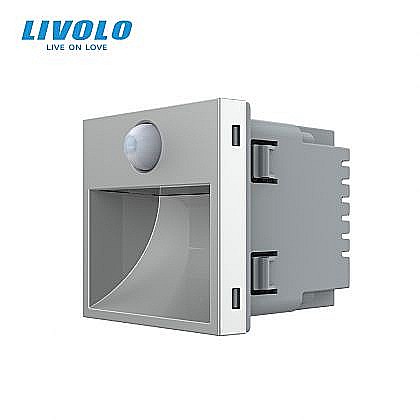 Modul lampa de orientare scara, cu senzor miscare gri [1]