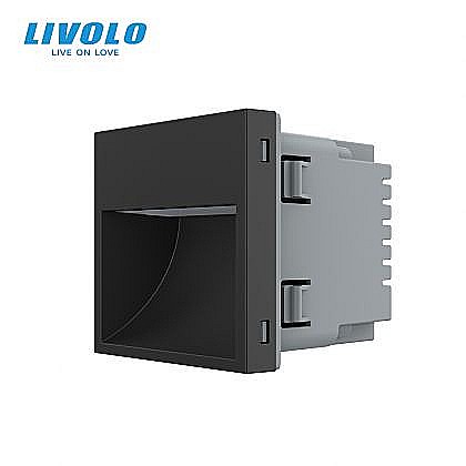 Modul lampa de orientare scara negru [1]