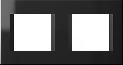 Modul Line Rama 2x2M IP20 Negru [1]
