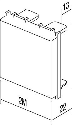 Modul Obturator 2M argintiu [3]