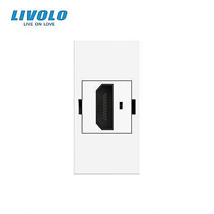Modul priza HDMI 1M gri [3]