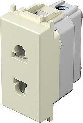 Modul Priză S. EURO 1M 16A ST IP20 Crem [2]