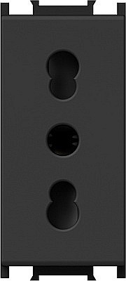 Modul Priză S. Ita 1M 16A ST IP20 Negru [1]