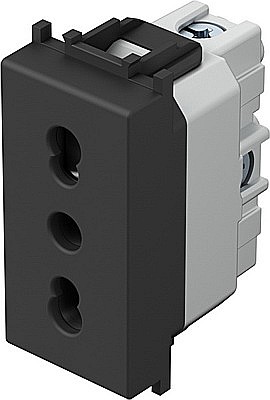 Modul Priză S. Ita 1M 16A ST IP20 Negru [2]