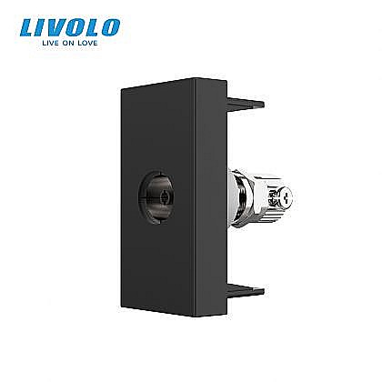 Modul priza TV 1M negru [1]