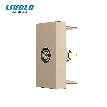 Modul priza video 1M auriu [1]