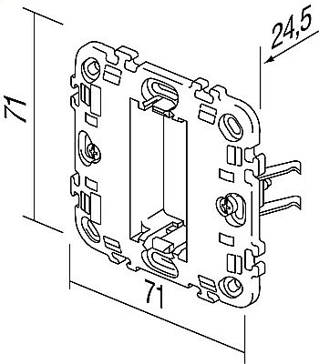 Modul Rama fixare  1m [3]