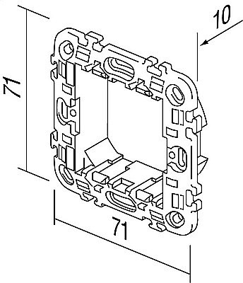 Modul Rama fixare 2M rigips [3]