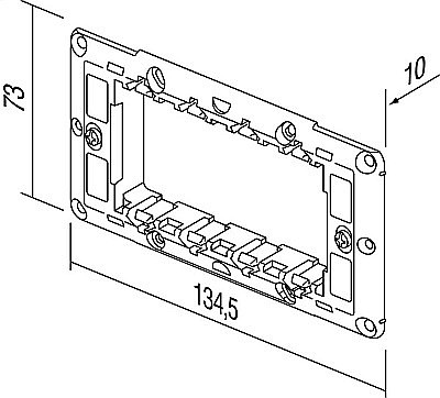 Modul Rama fixare  4m Upac [3]