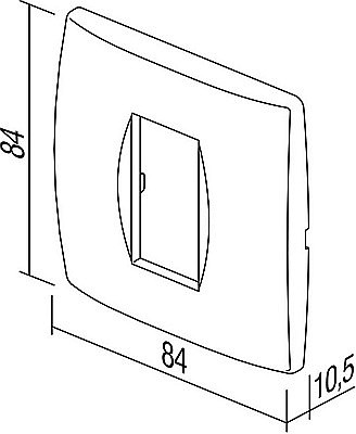 Modul Soft Rama 1/2M IP20 Alb [3]