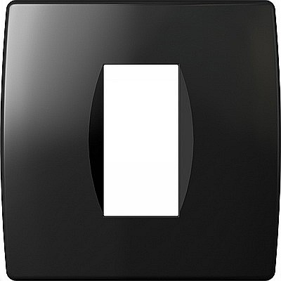 Modul Soft Rama 1/2M IP20 Negru [1]