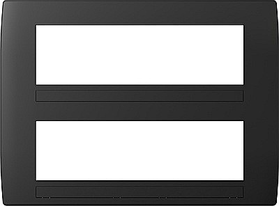 Modul Soft Rama 2x7M IP20 Negru [1]
