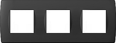 Modul Soft Rama 3x2M IP20 Negru [1]