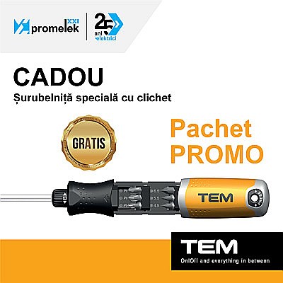 Pachet promo cu surubelnita cadou TEM [3]