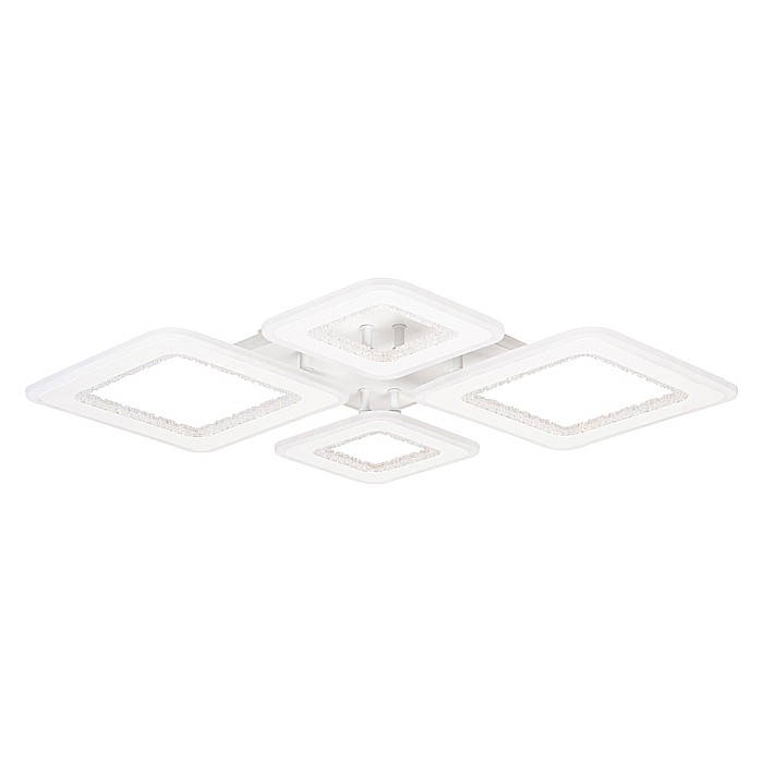 Plafoniera LED Amelia cu cristale si telecomanda in stil modern 120W 3CCT+RGB [4]