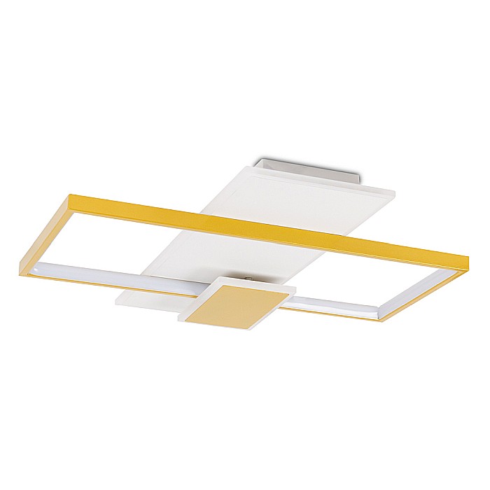 Plafoniera LED Elia Gold 55W 52cm 3000-6000K, Erste [4]