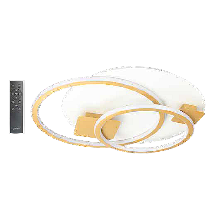 Plafonieră LED Elipse Gold 80W 5800lm CCT3000-6500K Erste [1]