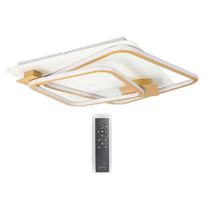 Plafonieră LED Magnus Gold 92W 6400lm CCT3000-6500K Erste [1]