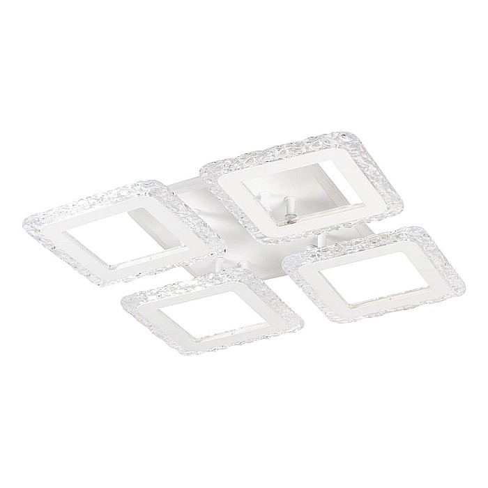 Plafoniera LED Tetra cu cristale si telecomanda in stil modern 60W 3CCT+RGB [3]