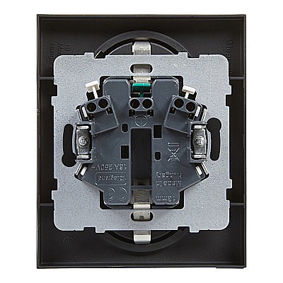 Priza 2x2P+T, term aut. prot copii, ng Legrand New Suno [3]
