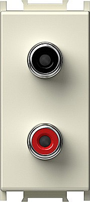 Priza 2xRCA audio fildes 1m [1]