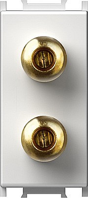Priza audio 1M TEM alb [1]