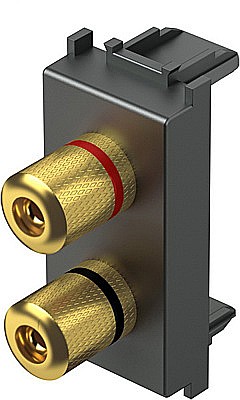 Priza audio LOUDSPEAKERS1M TEM antracit [2]