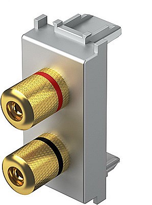 Priza audio LOUDSPEAKERS1M TEM argintiu [2]