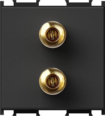 Priza AUDIO LOUDSPEAKERS2M TEM negru [1]