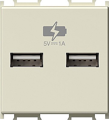 Priza cu 2xUSB 5V 1A 2M TEM fildes [1]