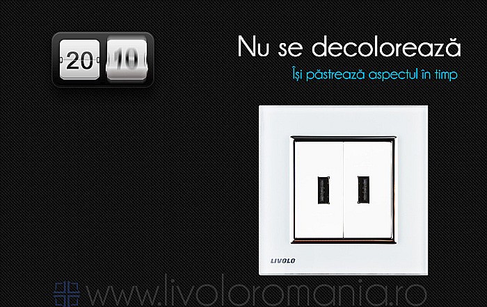 Priză dublă USB auriu [5]