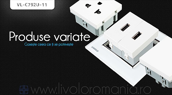Priză dublă USB auriu [2]