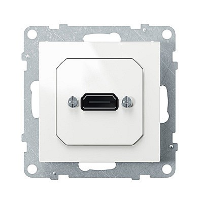 Priza HDMI precablata, alb Legrand New Suno [2]