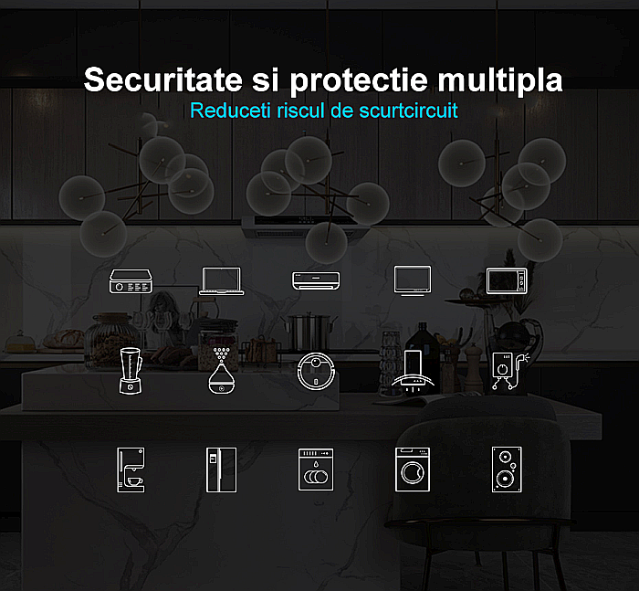 Priza inteligenta plug-in WiFi, control aplicatie, Livolo [8]
