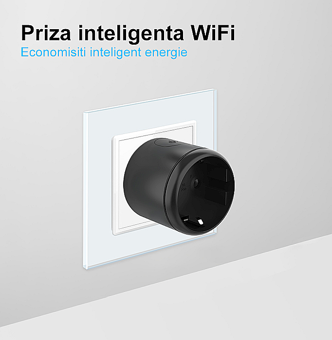 Priza inteligenta plug-in WiFi, control aplicatie, Livolo [3]