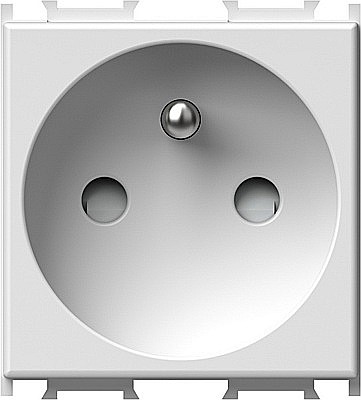 Priză Schuko 1P TEM 16A ST IP20 Alb, Set 10 buc [1]