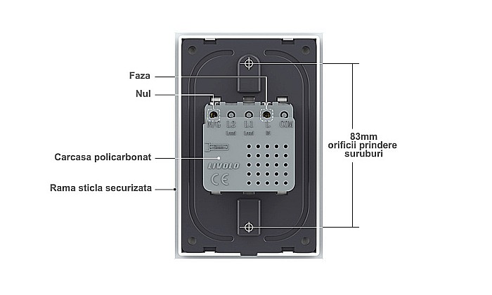 Modul priza simpla USB tip C auriu [13]