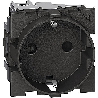 PRIZA STANDARD 2P+T NEGRU Living Now [1]