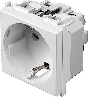 Priză  TEM SCHUKO 16A ST IP20 Alb - VM10PW [2]