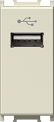 PRIZA  USB TIP A 1M TEM ivory [1]