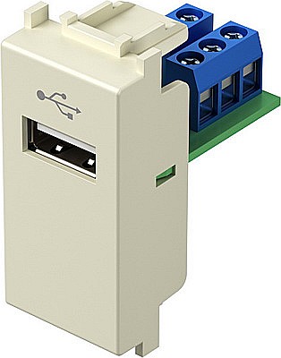 PRIZA  USB TIP A 1M TEM ivory [2]