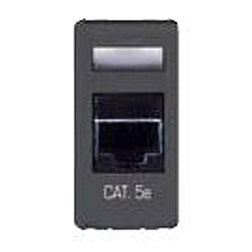 Priza UTP RJ45 cat 5e neecranat SY/BK [1]