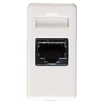 Priza telefon, gama System, 1 modul, alb, GW20251, RJ11 ( fax, modem ) [1]