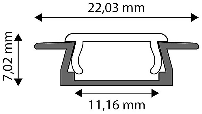 Profil Aluminiu incastrat [2]